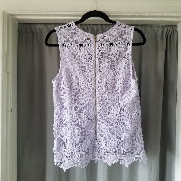 Nanette Lapore | Eyelet Lace Mockneck Top - Picture 2 of 6